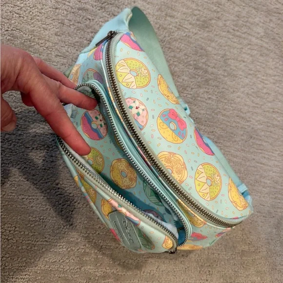 Disney Loungefly Donut Waist Bag - Mint, Pink, Yellow - Picture 5 of 16